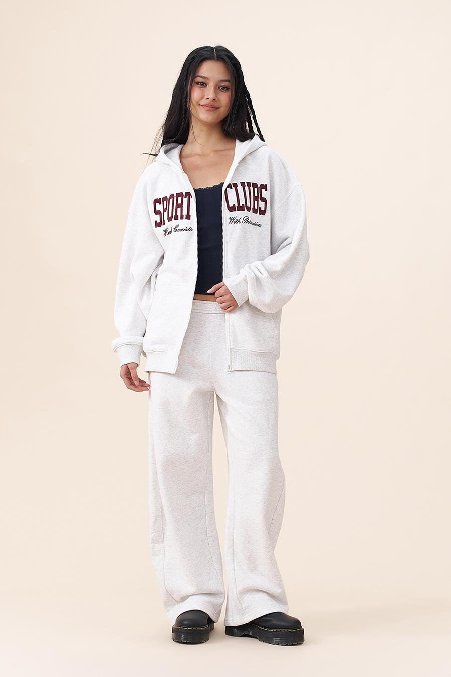 Sporty Club Hoodie Tracksuit | yescci