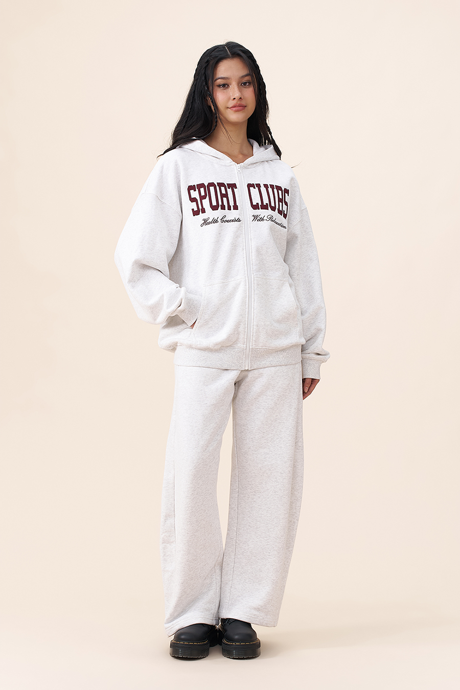 Sporty Club Hoodie Tracksuit | yescci