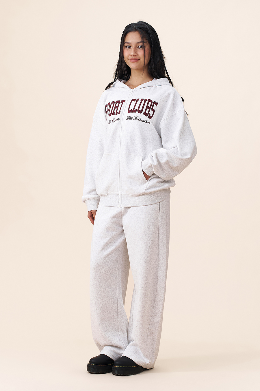 Sporty Club Hoodie Tracksuit | yescci