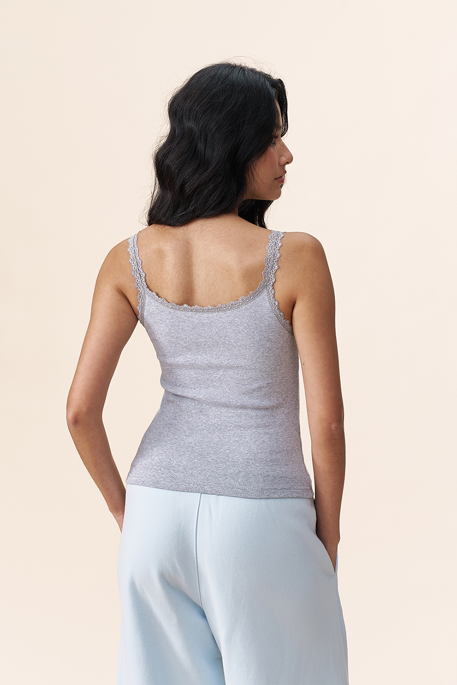 Lace Casual Cami|yescci