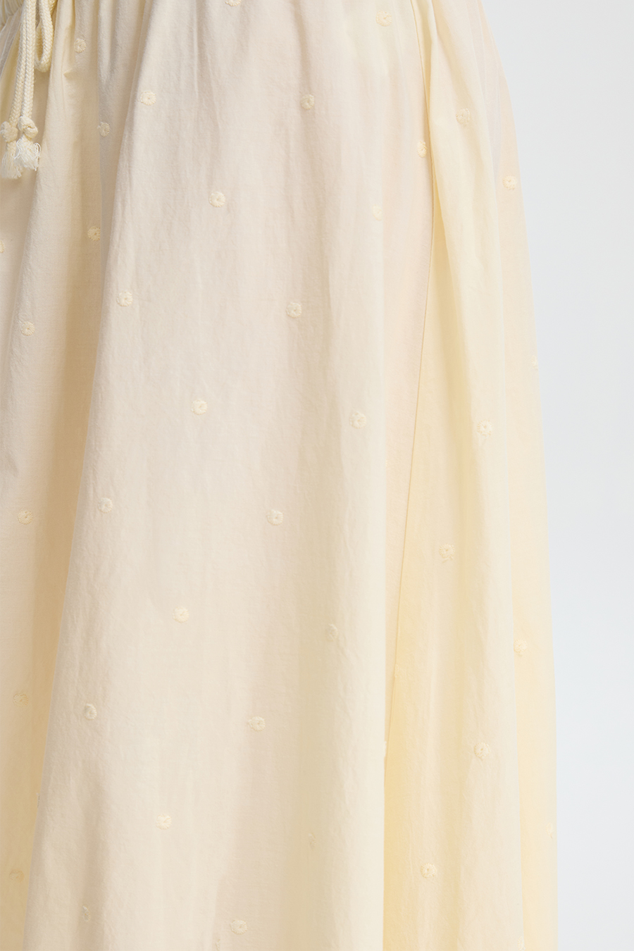 Cut-Out Ruffle Maxi Dress|yescci
