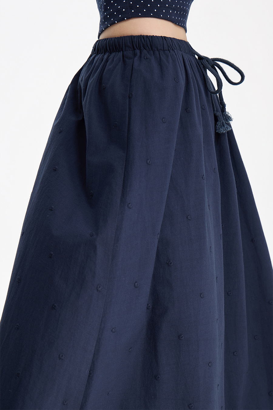 Cut-Out Ruffle Maxi Dress|yescci