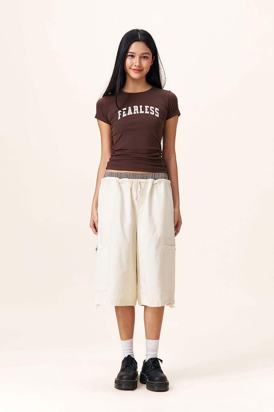 Retro Graphic Casual Tee|yescci
