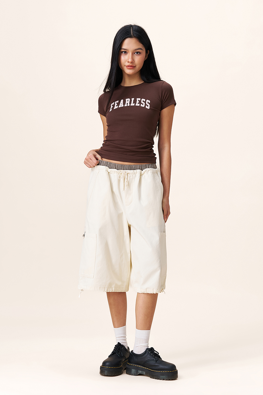 Retro Graphic Casual Tee|yescci