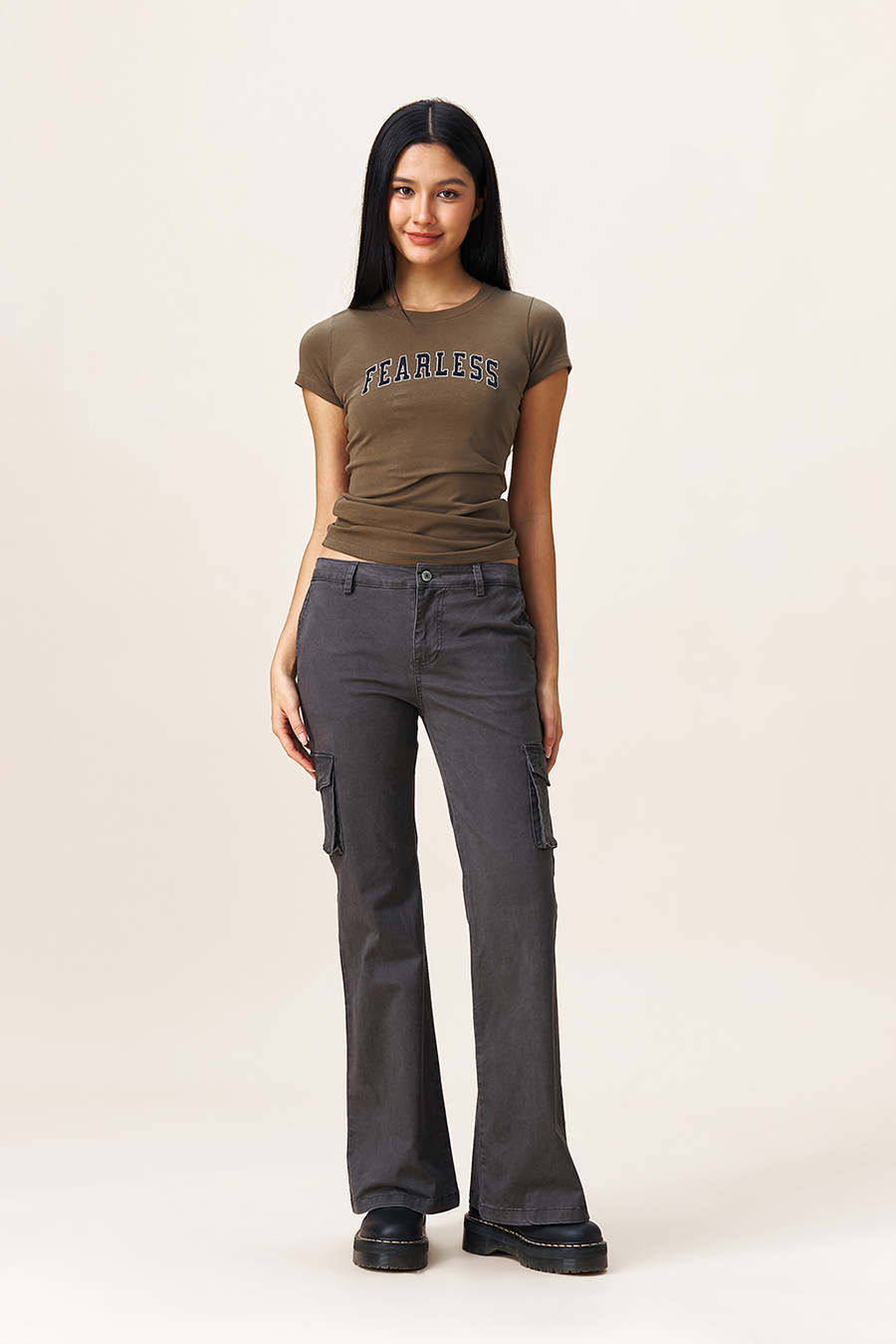 Retro Graphic Casual Tee|yescci