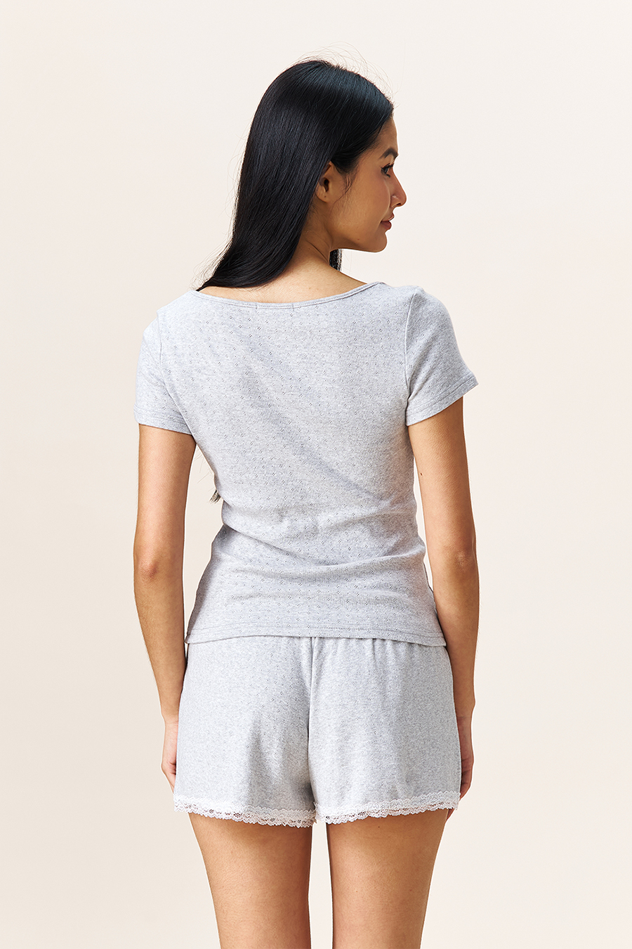 Lace Casual Shorts|yescci