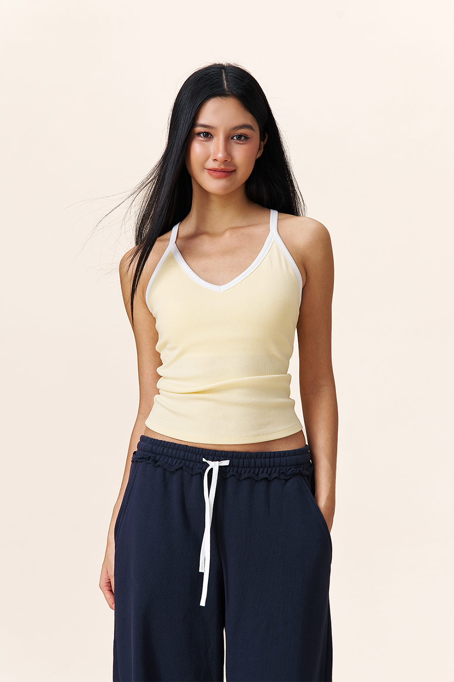 Contrast Color Sports Vest|yescci