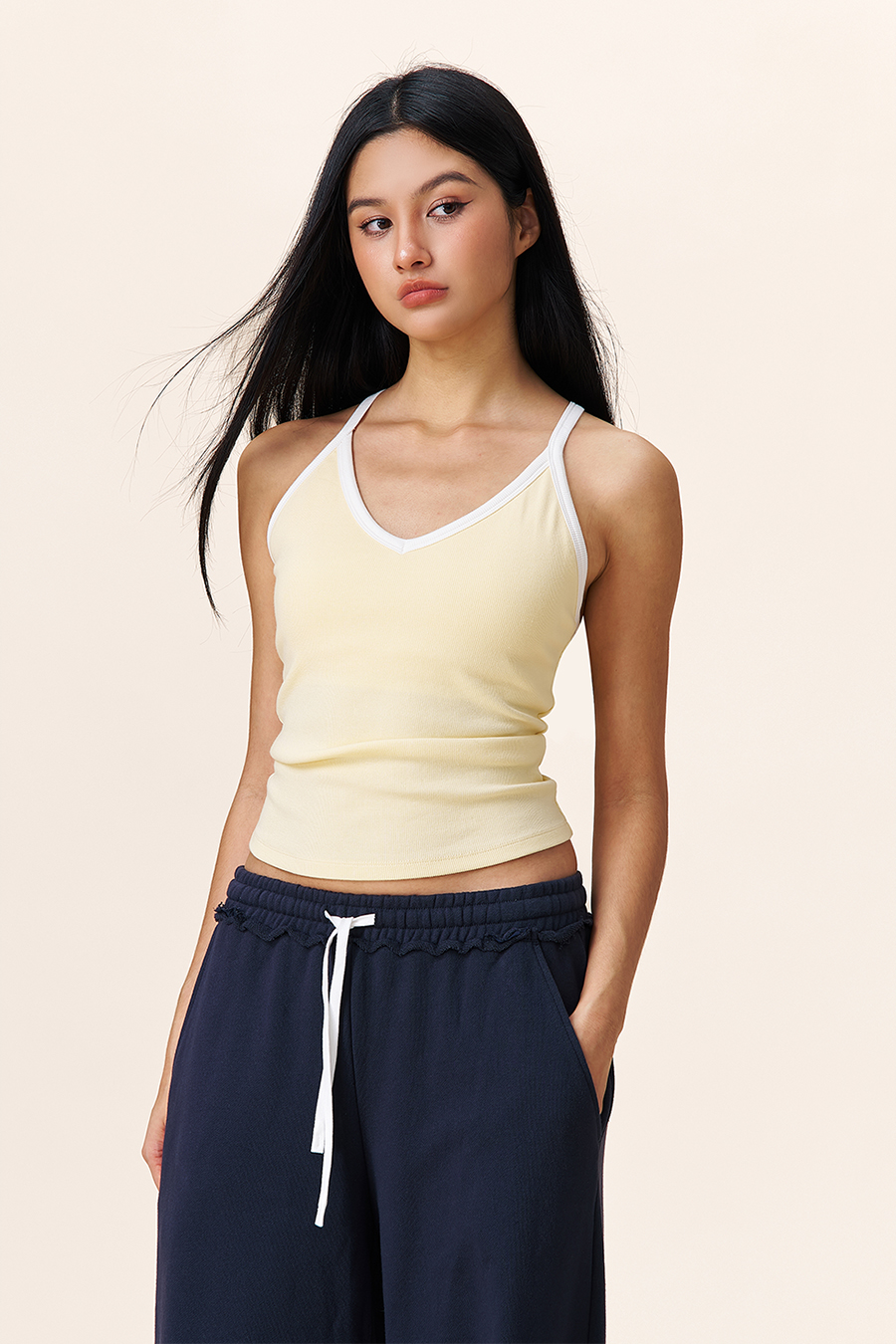 Contrast Color Sports Vest|yescci