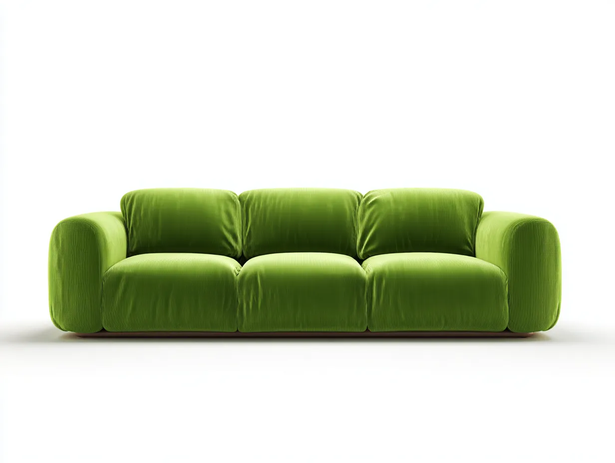 Divani a 3 posti-tessuto-legno-198x92x86 cm-verde-stile moderno-Saluxacorner