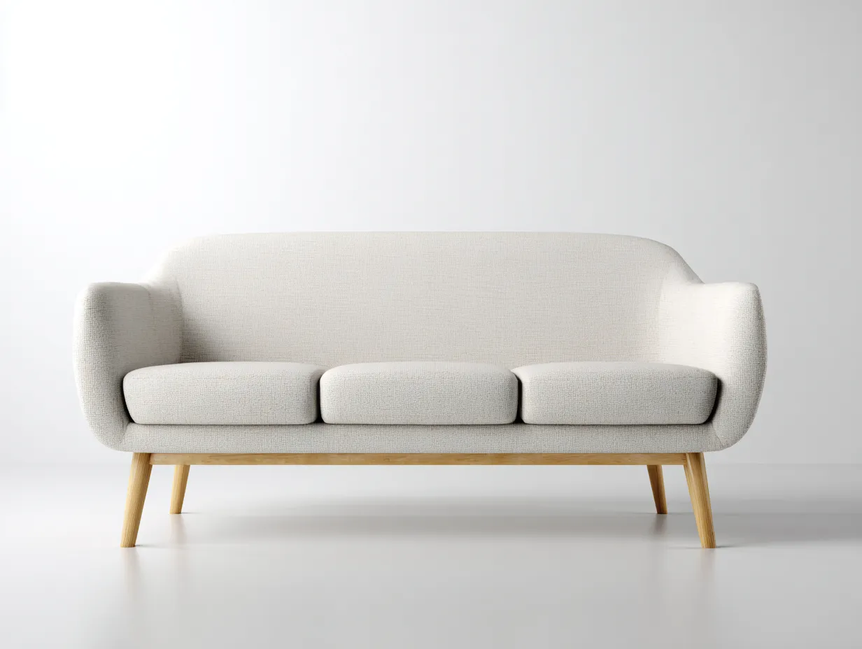 Divani a 3 posti-tessuto-legno-202x90x83 cm-crema-stile moderno-Saluxacorner