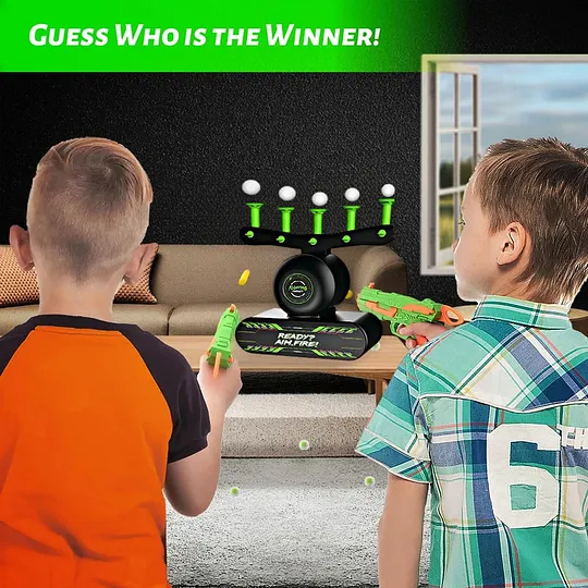 Brinquedo de tiro voador para dois jogadores