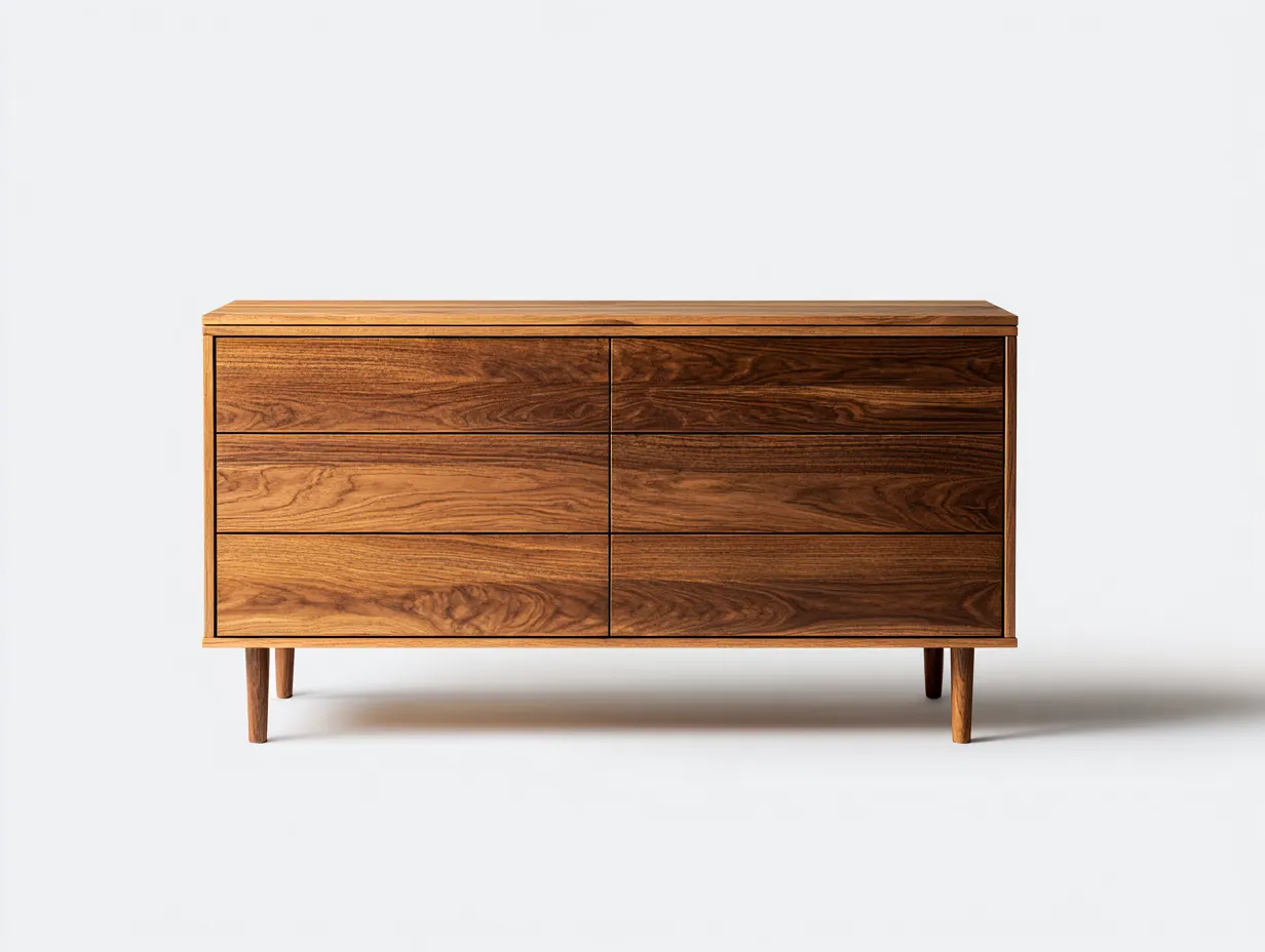 Komody-drewno-150 x 46 x 84 cm-brązowy-styl nowoczesny-Mivolahome