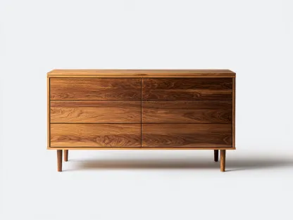 Komody-drewno-150 x 46 x 84 cm-brązowy-styl nowoczesny-Mivolahome