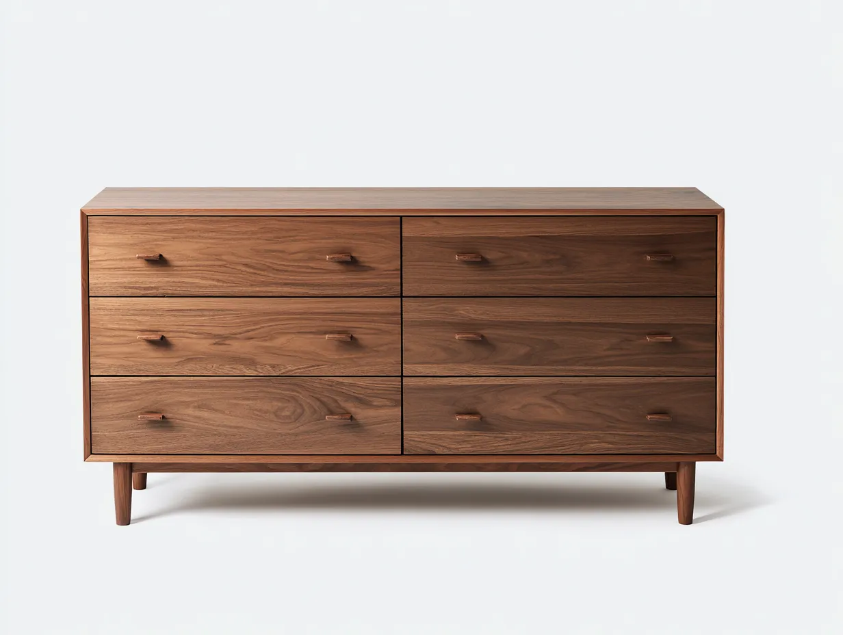 Komody-drewno-140 x 45 x 78 cm-brązowy-styl nowoczesny-Mivolahome