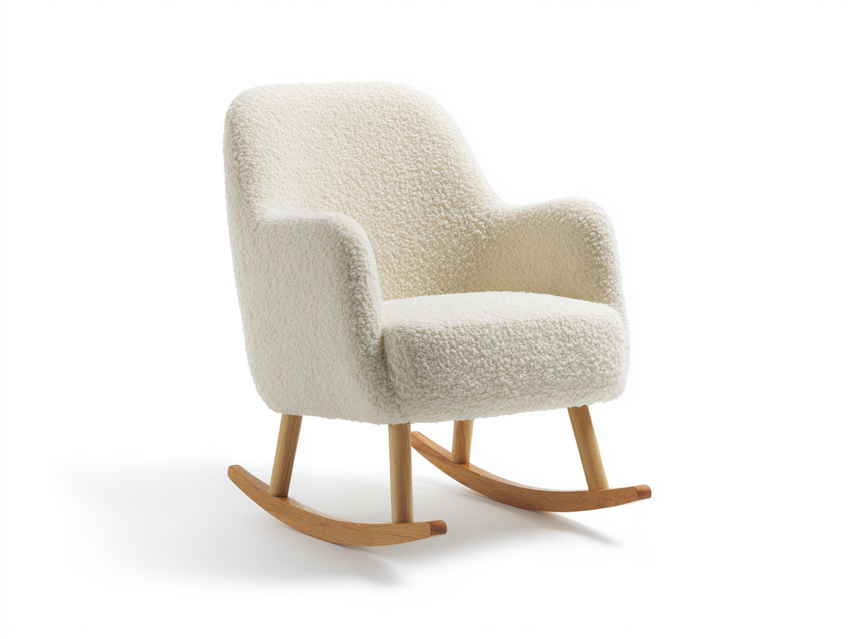 Fotele bujane-tkanina bouclé-drewno-80x88x93 cm-kremowy-nowoczesny-Mivolahome