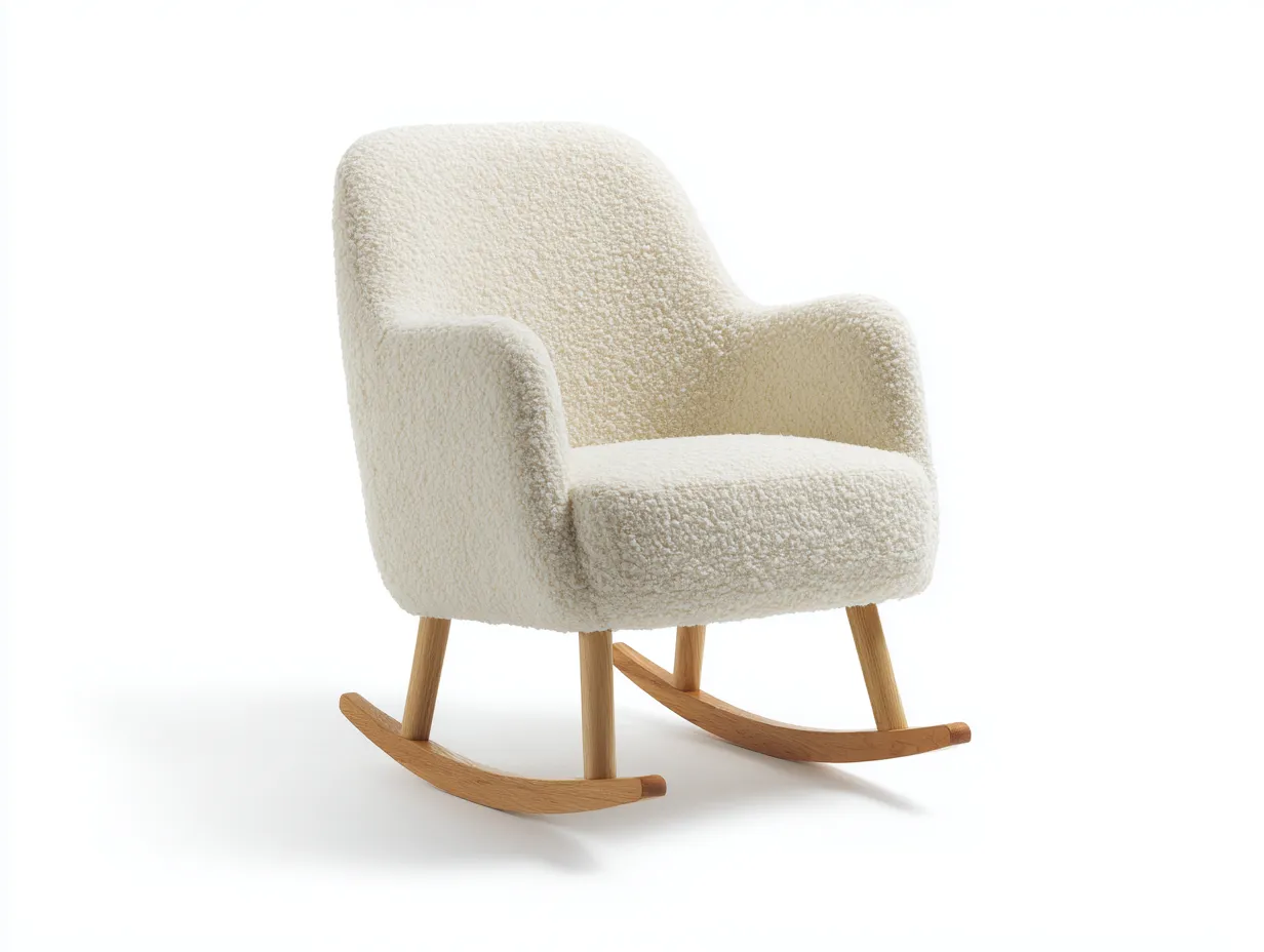 Fotele bujane-tkanina bouclé-drewno-80x88x93 cm-kremowy-nowoczesny-Mivolahome