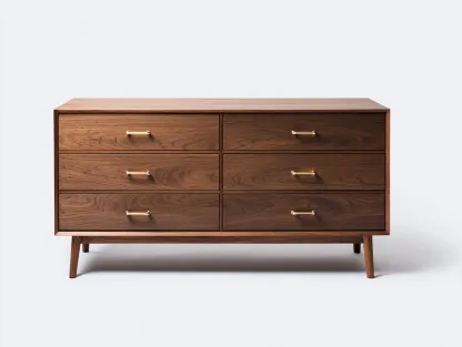 Komody-drewno-150 x 46 x 81 cm-brązowy-styl nowoczesny-Mivolahome