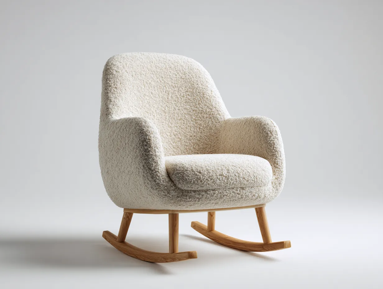 Fotele bujane-tkanina bouclé-drewno-86x90x96 cm-kremowy-nowoczesny-Mivolahome