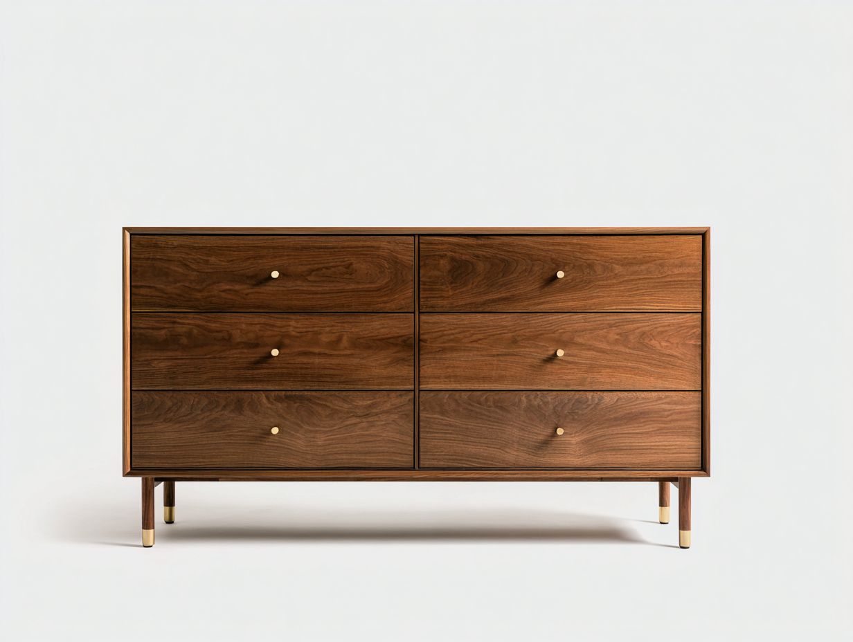 Komody-drewno-148 x 45 x 84 cm-brązowy-styl nowoczesny-Mivolahome