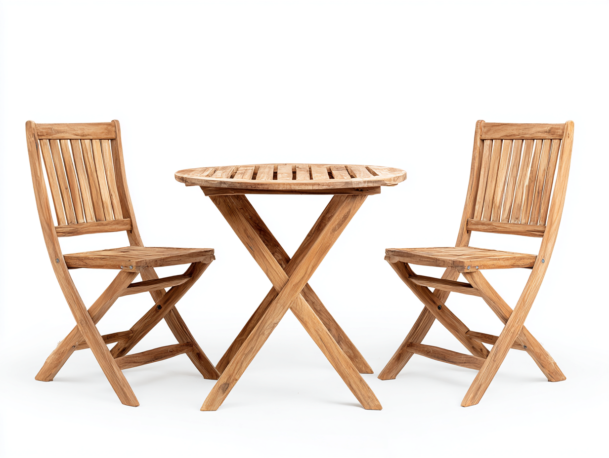 Zestawy mebli ogrodowych-drewno-70 x 70 x 74 cm-brązowy-klasyczny-Hacorjadecor