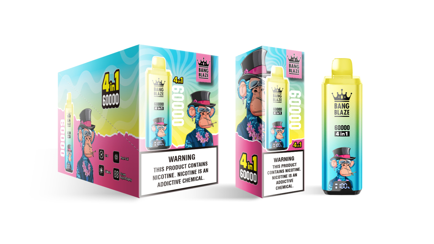 BANG BLAZW 60000 Puffs 4 in1 Flavor Disposable Vape