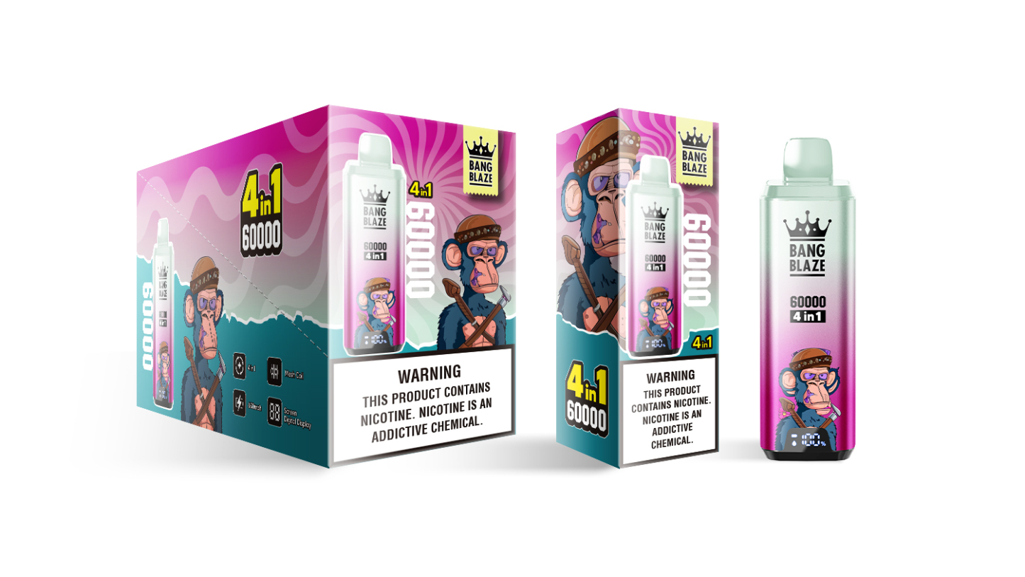 BANG BLAZW 60000 Puffs 4 in1 Flavor Disposable Vape