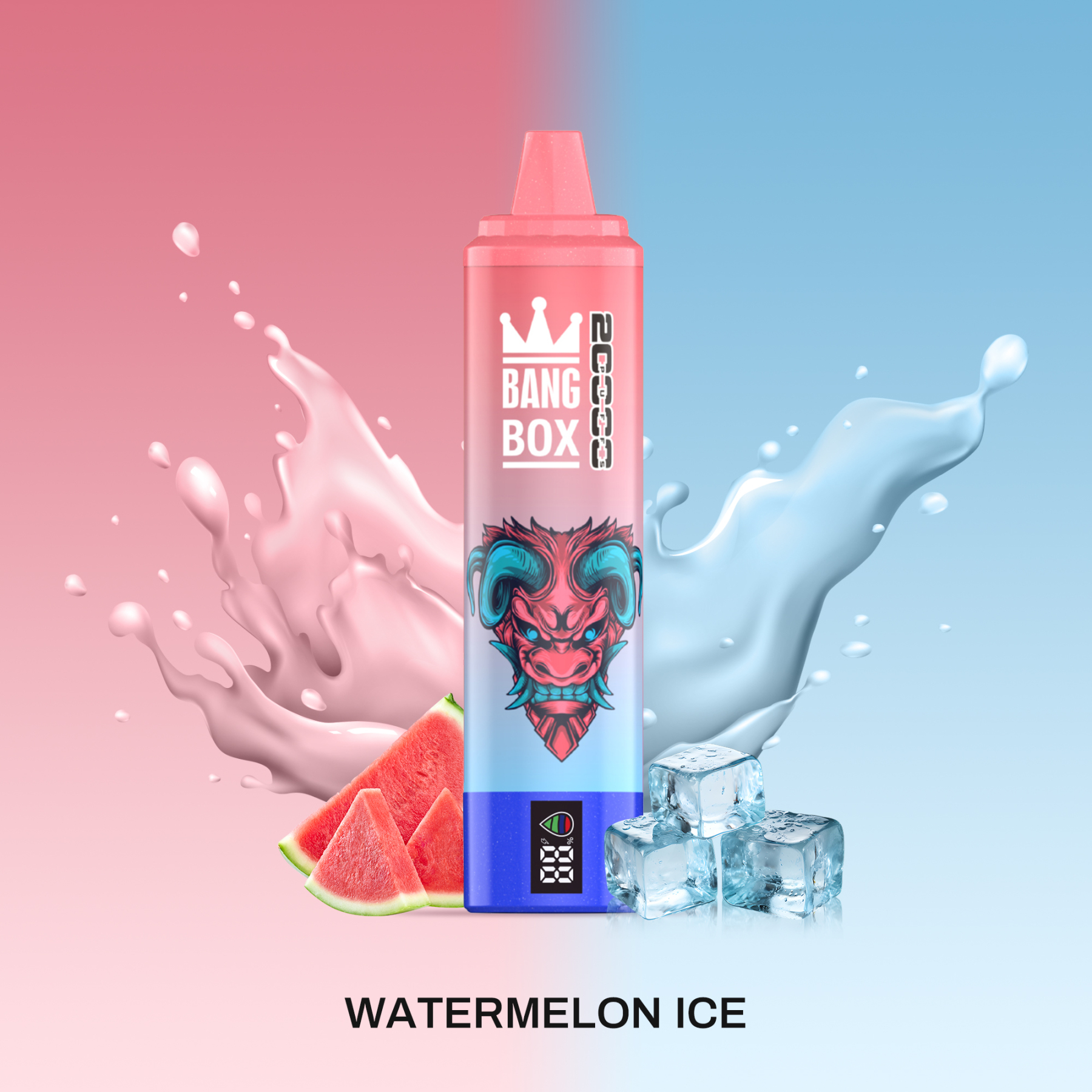 BANG BOX 20000 Puffs Double Flavor Disposable Vape - Watermelon Ice