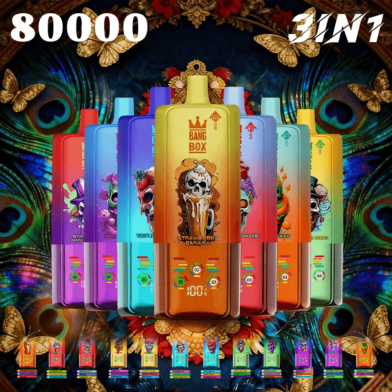 💎5x niespodzianka - BANG BOX 80000 Puffs 3 in1 Flavor Disposable Vape