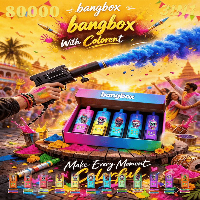 💎5x niespodzianka - BANG BOX 80000 Puffs 3 in1 Flavor Disposable Vape