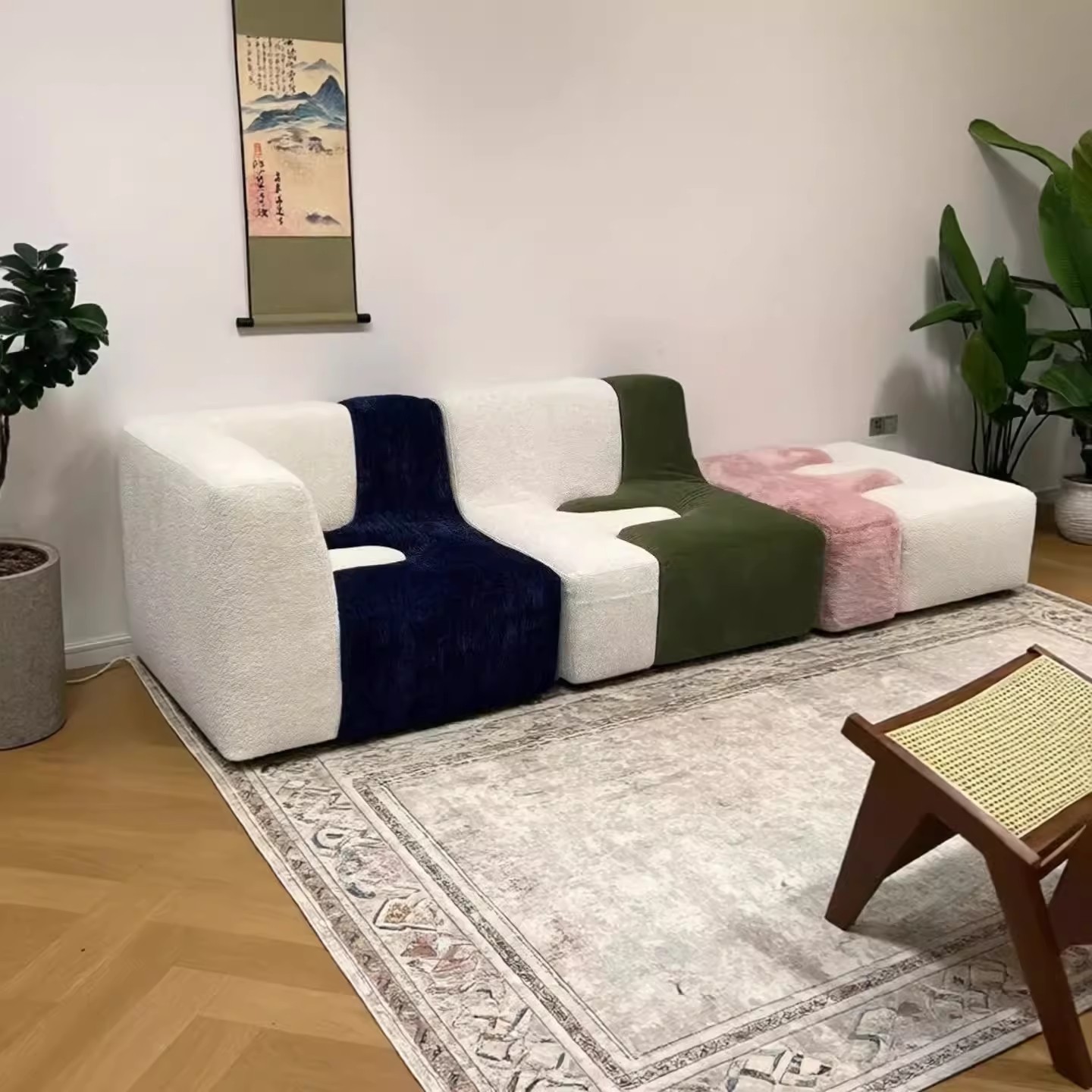 Home fabric sofa