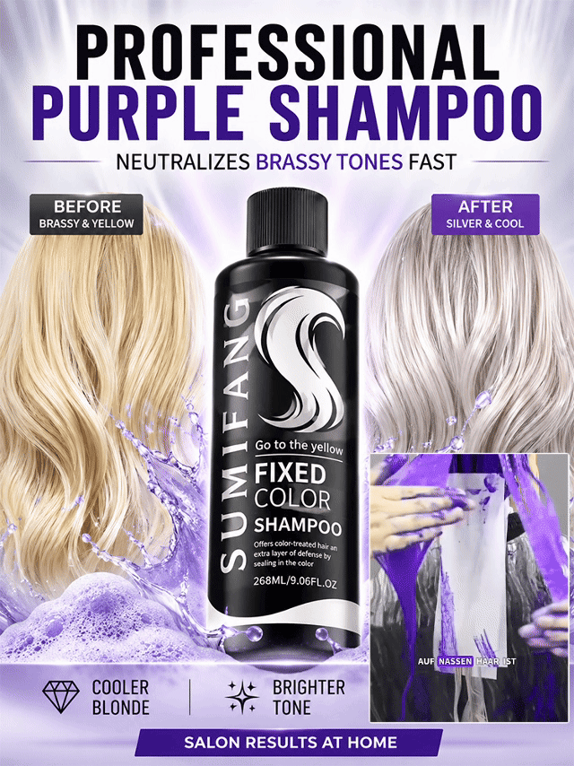 Remove Yellow Hair Shampoo