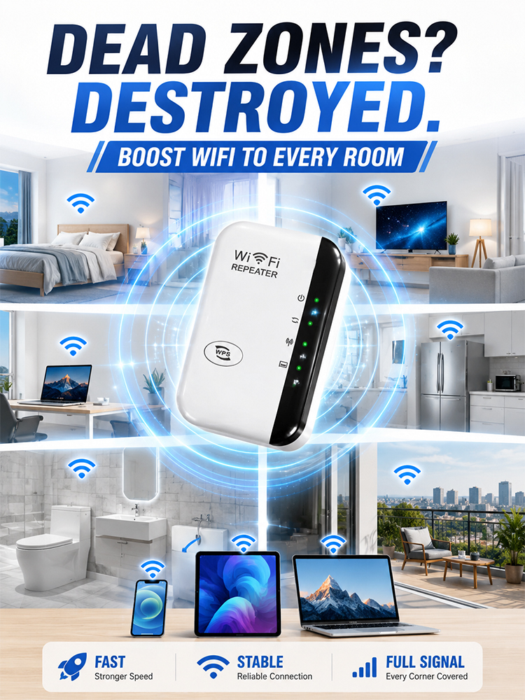 [10x Speed ​​Boost] WiFi Amplifier
