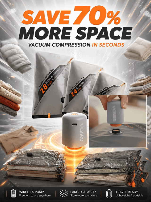 Travel Vacuum Storage Bag