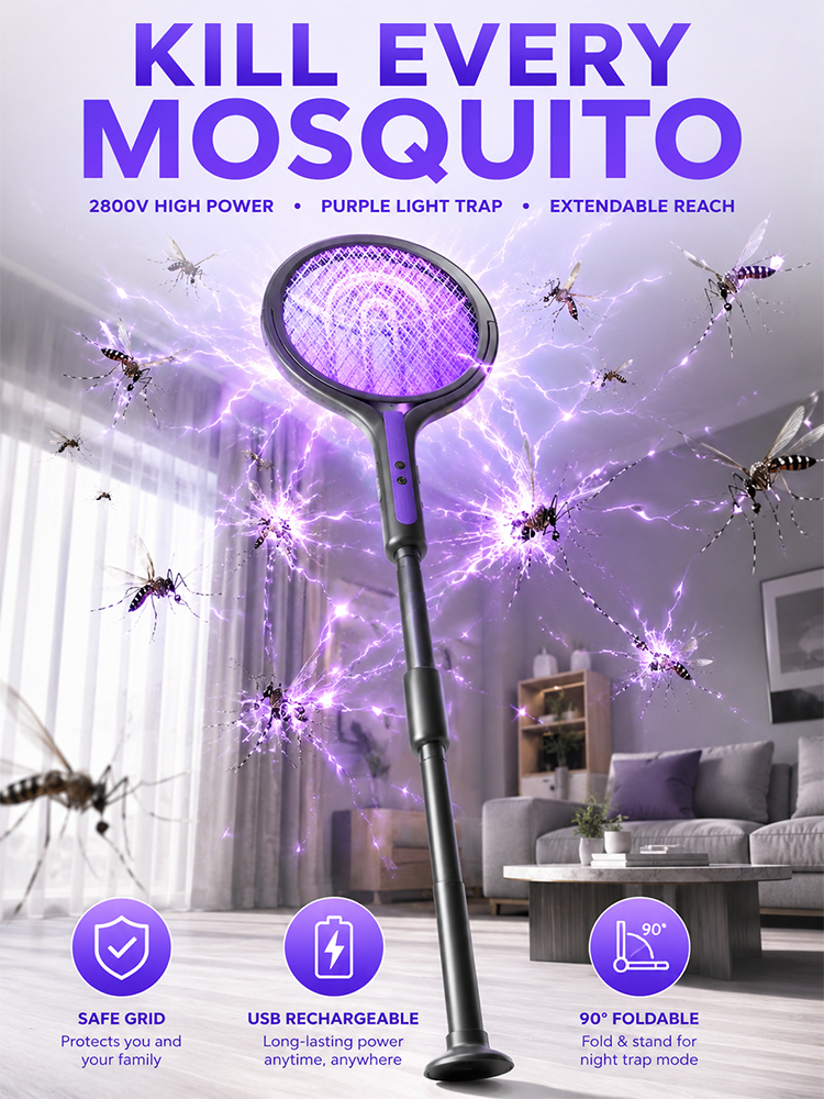 Uninterrupted Coverage - Latest Model Rotating Mosquito Killer