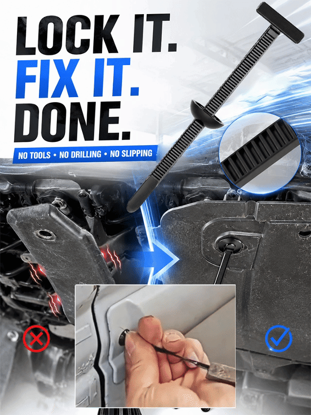 Super-strong automotive repair cable ties