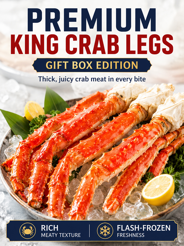 King crab leg meat