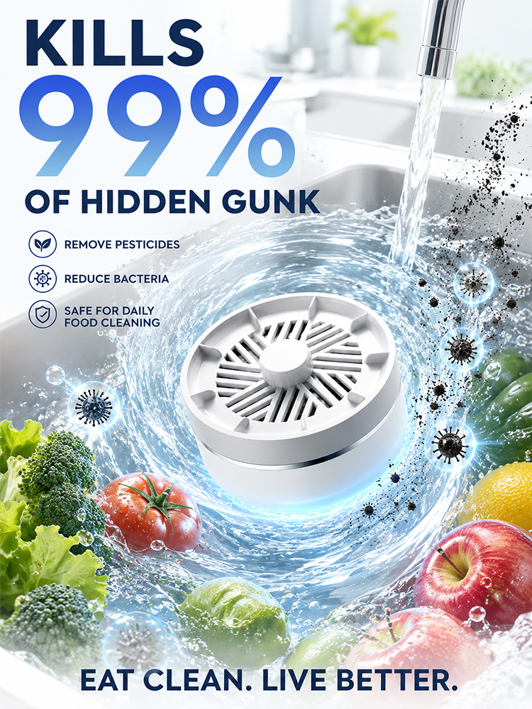 [99% Residue Removal] Food Purifier