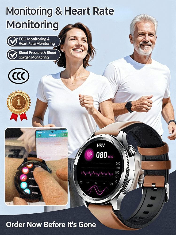 [2026 Latest Model] Multi-functional Blood Pressure and Blood Glucose Monitoring Smart Watch