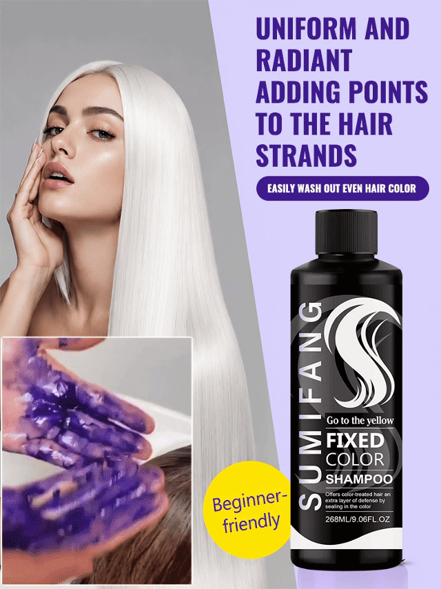 Remove Yellow Hair Shampoo