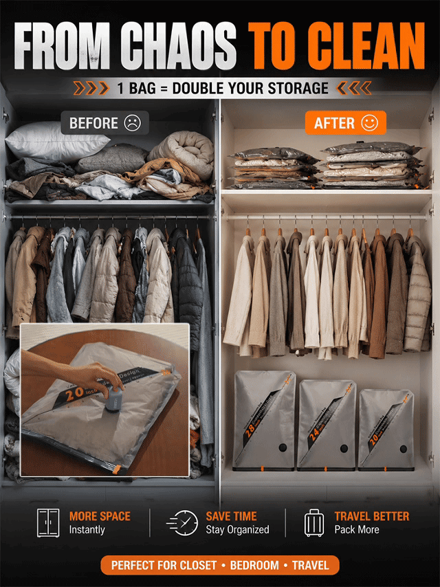 Travel Vacuum Storage Bag