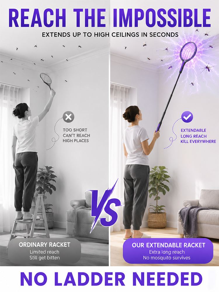 Uninterrupted Coverage - Latest Model Rotating Mosquito Killer