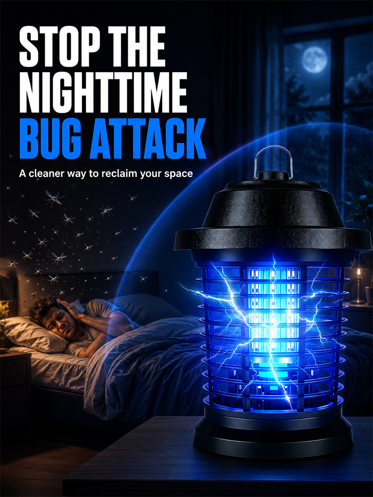 Fly and Mosquito Trapping Lamp