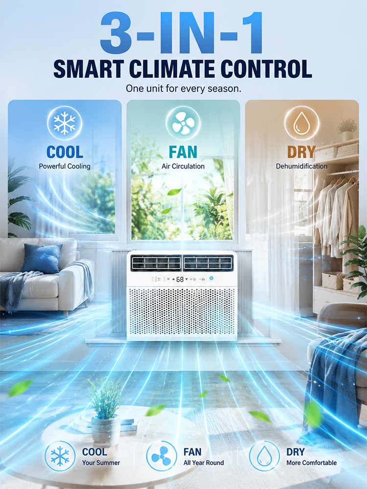 [7000W cooling capacity] Energy-saving air conditioner
