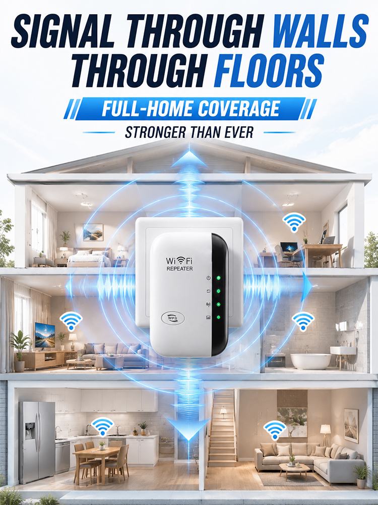 [10x Speed ​​Boost] WiFi Amplifier