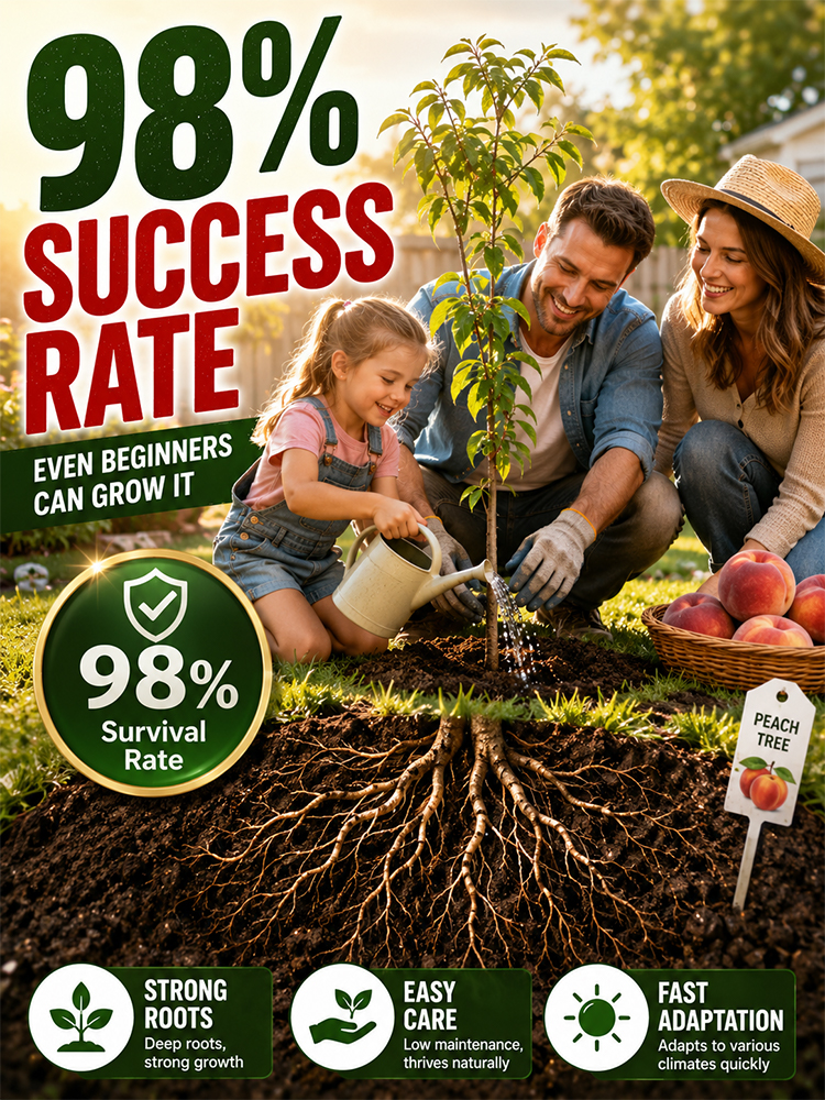 [Results in 10 Days] Peach Saplings