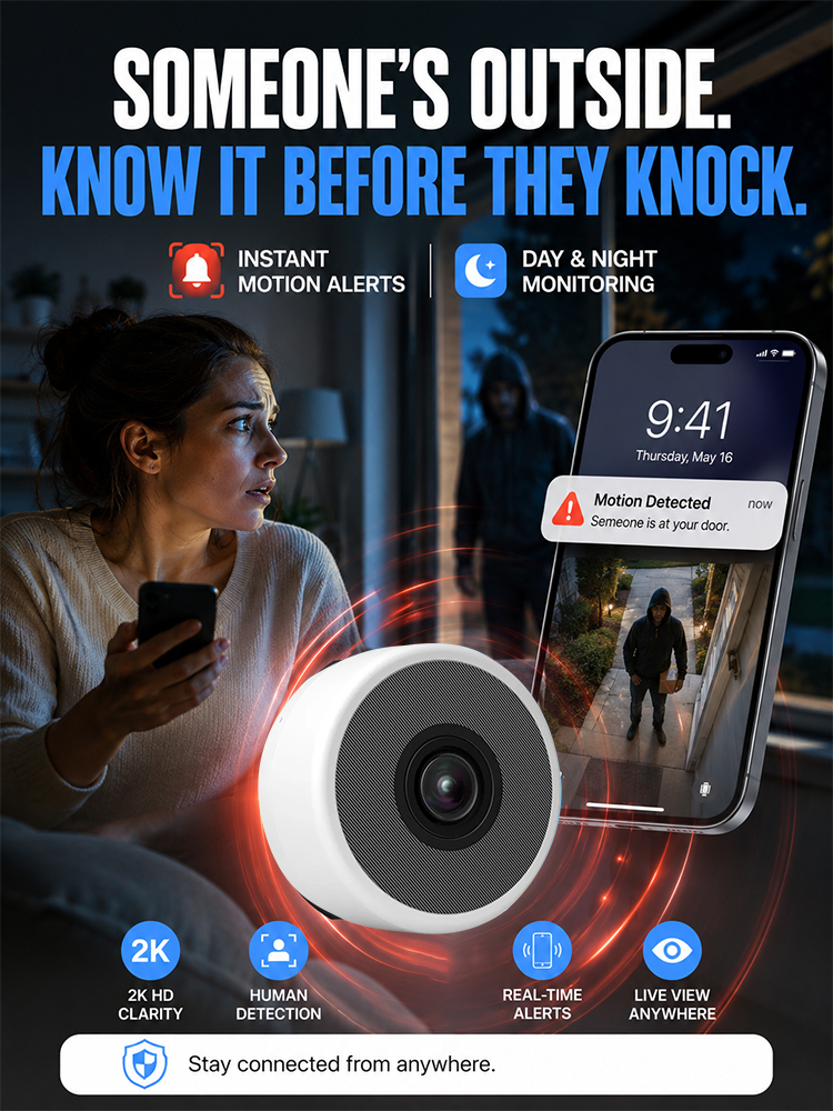 Mini WiFi surveillance camera!