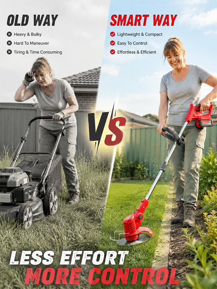 Home convenient electric lawn mower