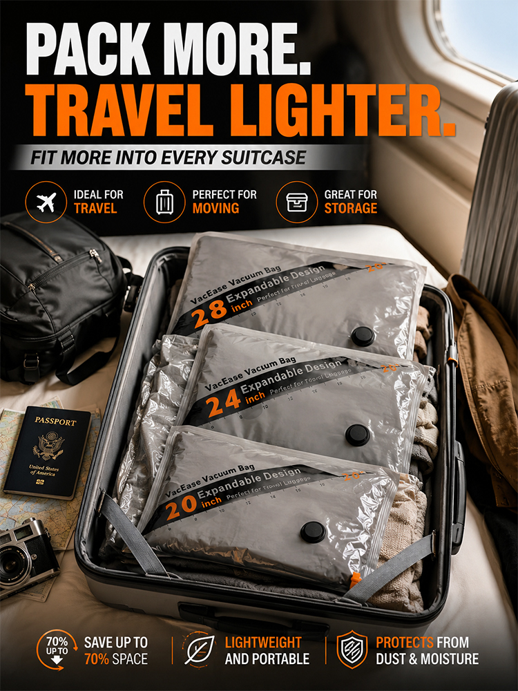Travel Vacuum Storage Bag