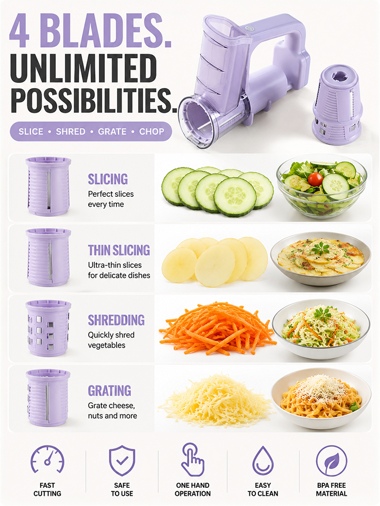 Automatic universal vegetable cutter