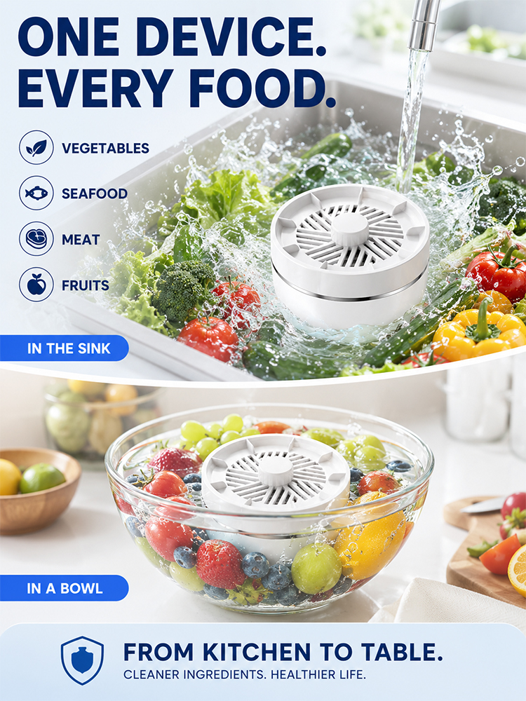 [99% Residue Removal] Food Purifier